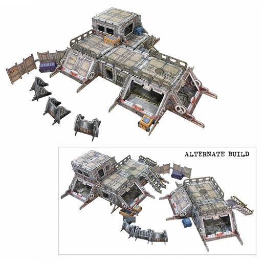 Battle Systems Terrain - Outlands Delta Garrison New - Tistaminis