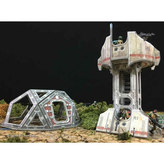 BATTLE SYSTEMS TERRAIN - OUTLANDS EXPLORER STATION NEW - Tistaminis