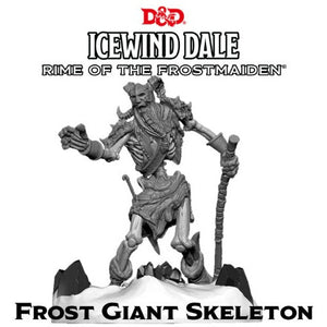 D&D "Icewind Dale: Rime of the Frostmaiden" - Frost Giant Skeleton New - Tistaminis