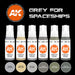 AK Interactive 3G Grey for Spaceships Set New - Tistaminis