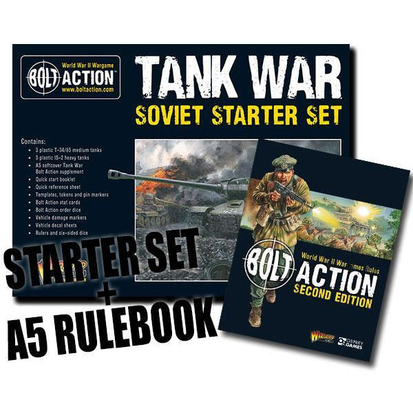 Bolt Action Tank War: Soviet starter set New - Tistaminis