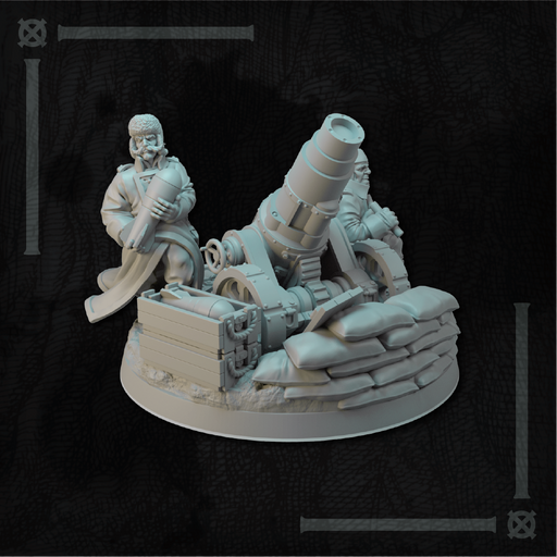 Lore Minis - Altrivum Imperial Mortar Platform - Tistaminis