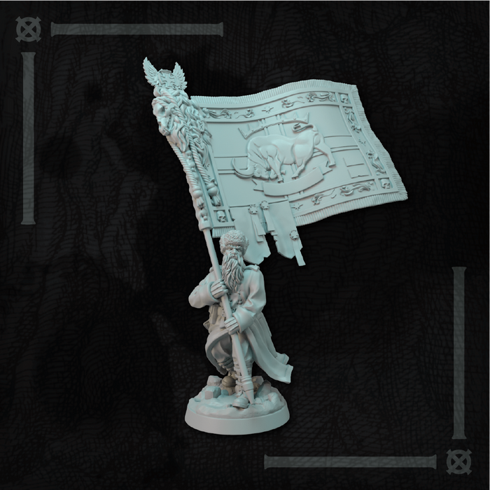 Lore Minis - Altrivum Imperial Standard Bearer - Tistaminis