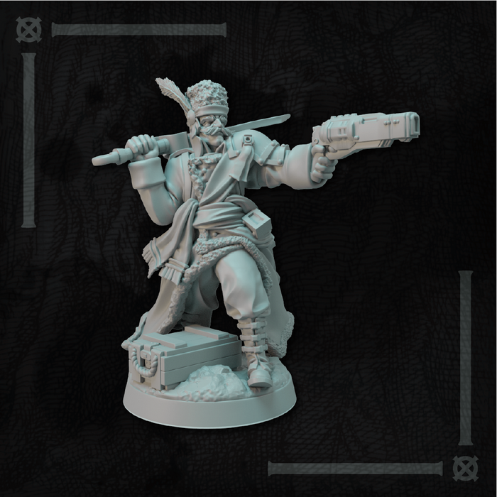 Lore Minis - Altrivum Imperial Commissiar #2 - Tistaminis