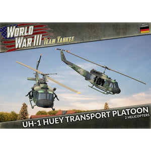 Team Yankee West German UH-1 Transport Platoon (x2 Plastic) - Tistaminis