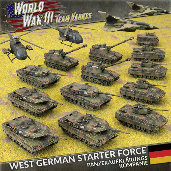 Team Yankee West German Army Deal (Plastic) - Tistaminis