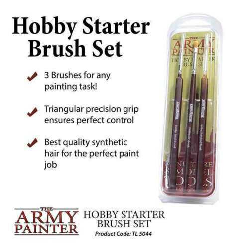 Army Painter Hobby Starter Brush Set New - TISTA MINIS