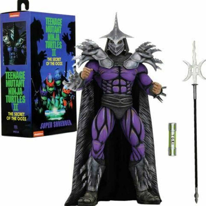 TMNT 1990 DELUXE SUPER SHREDDER FIG 7" NEW - Tistaminis