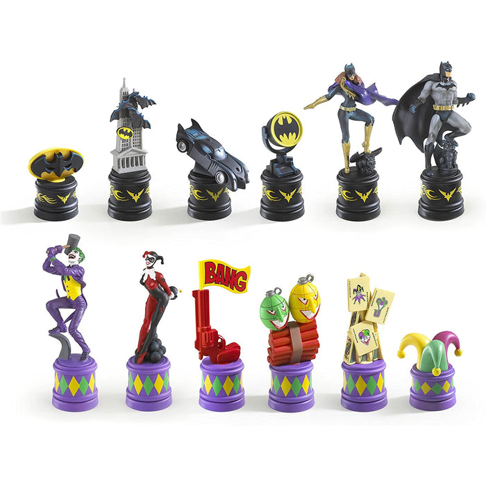 JOKER VS. BATMAN CHESS SET New - Tistaminis