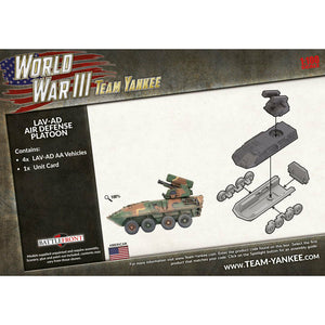World War 3: Team Yankee American LAV-AD Air Defense Platoon New - Tistaminis