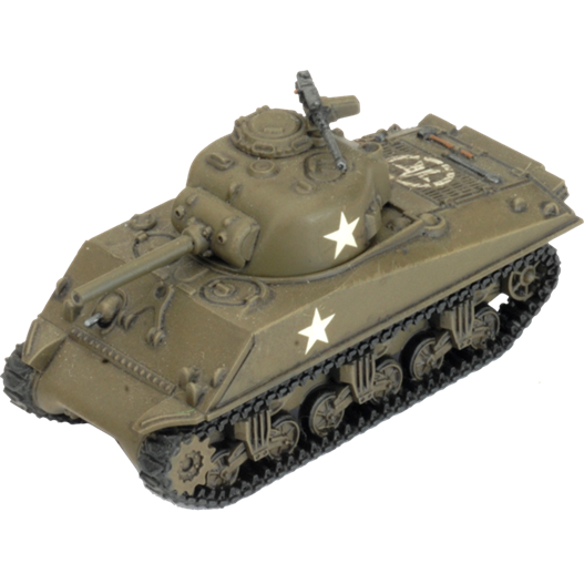 Flames Of War American M4 Sherman (105mm) Platoon New - Tistaminis