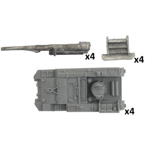 Flames Of War American M12 155mm Artillery Battery New - Tistaminis