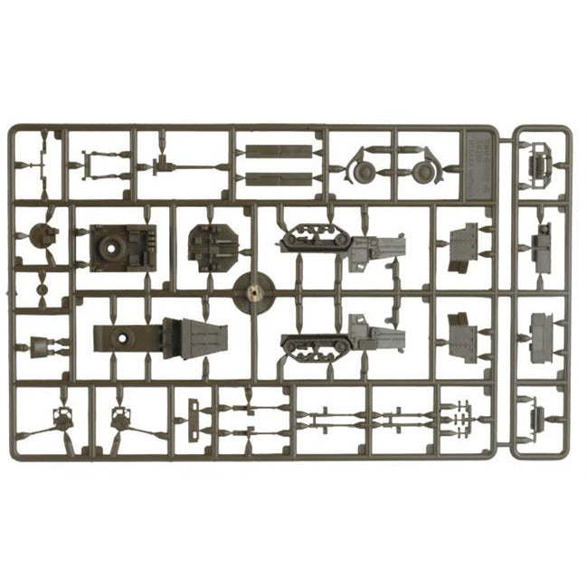 Flames of War American	M15 & M16 AAA Platoon (x4 Plastic) New - Tistaminis