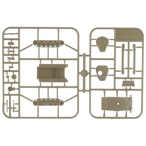 Flames of War American M24 Chaffee Tank Platoon (x5 Plastic) New - Tistaminis