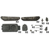 Flames of War American	M6 (3-inch & 37mm) Heavy Tanks (x2) New - Tistaminis