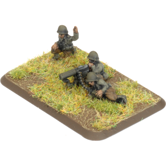 Flames of War American M1917 Machine-gun Platoon (Plastic) (x4) New - Tistaminis