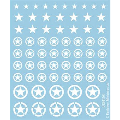 Flames of War	American Decals New - Tistaminis