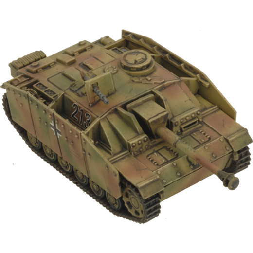 Flames of War German StuG (Late) Assault Gun Platoon (x5 Plastic) New - Tistaminis