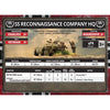 Flames of War Armoured SS Reconaissance Company HQ New - Tistaminis