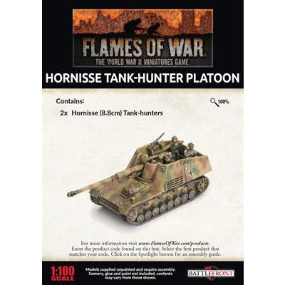 Flames of War German Hornisse Tank-Hunter Platoon (x2) New - Tistaminis