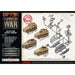 Flames Of War German Sd Kfz 250 Scout Troop New - Tistaminis