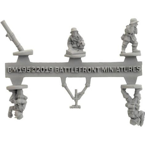 Flames Of War German 12cm Mortar Platoon New - Tistaminis