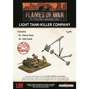 Flames of War Soviet Light Tank-Killer Company New - Tistaminis
