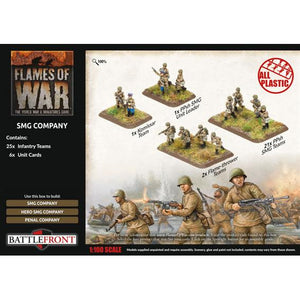 Flames of War SMG Company (Plastic) New - Tistaminis