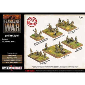 Flames of War Soviet Storm Group (Plastic) New - Tistaminis
