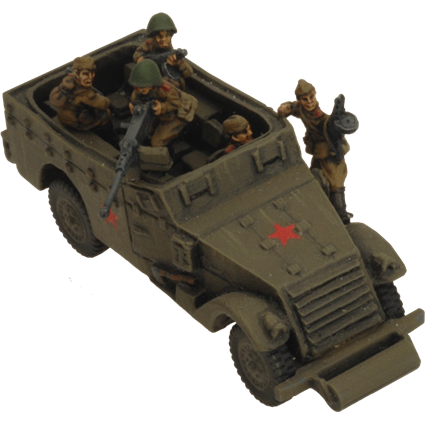 Flames of War Soviet M3 Scout Transport New - Tistaminis