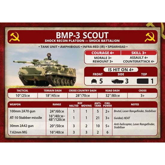 Team Yankee WWIII: Soviet Unit Card Pack (54 cards) New - Tistaminis