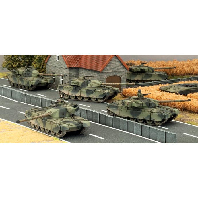 World War III: Team Yankee British Chieftain Armoured Troop: Baker's Dozen New - Tistaminis