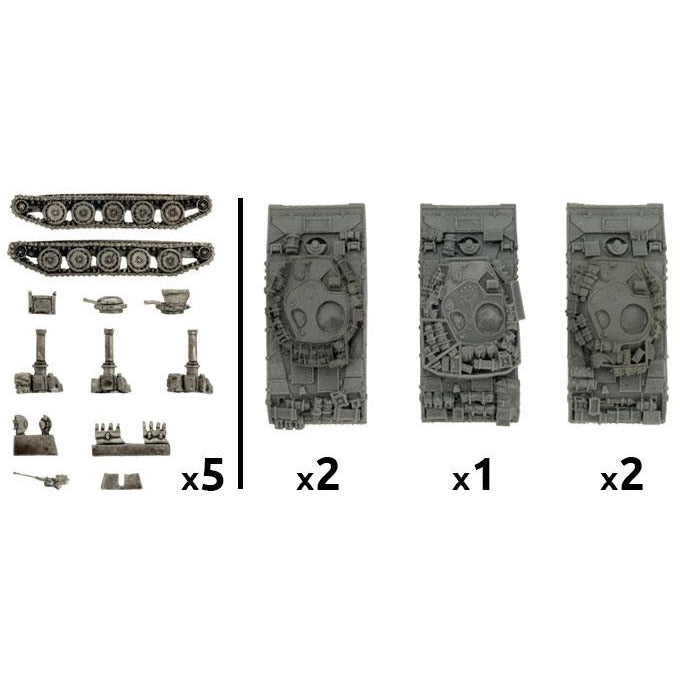 World War III: Team Yankee American M551 Sheridan Tank Platoon New - Tistaminis