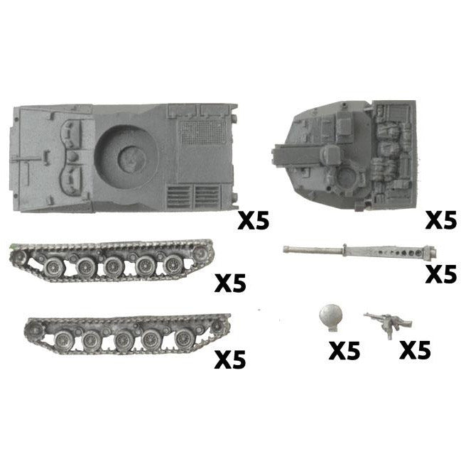 World War 3: Team Yankee American RDF/LT Assault Gun Platoon  New - Tistaminis