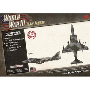 World War 3: Team Yankee - American AV-8 Harrier Attack Flight New - Tistaminis