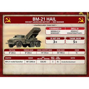 Team Yankee Soviet IBM-21 Hail Battery New - Tistaminis