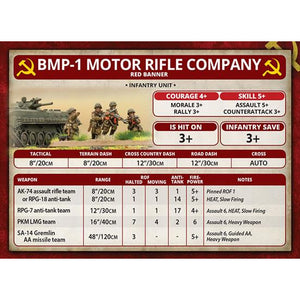 Team Yankee Soviet Motor Rifle Company (Plastic) New - Tistaminis