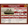 World War III: Team Yankee Soviet T-62M Tank Company New - Tistaminis