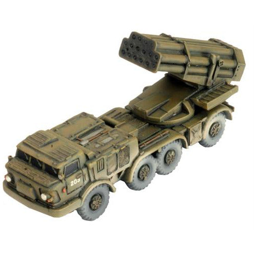 Team Yankee BM-27 Hurricane Rocket Launcher Battery New - Tistaminis