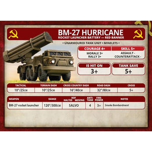 Team Yankee BM-27 Hurricane Rocket Launcher Battery New - Tistaminis