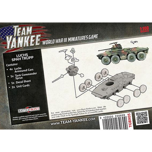 World War III: Team Yankee West German Luchs Spah Trupp New - Tistaminis