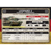 Team Yankee West German Leopard 2A5 (x5 Plastic) - Tistaminis