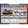 World War III: Team Yankee French AMX-30 Tank Platoon New - Tistaminis