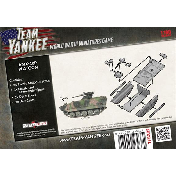 World War 3: Team Yankee French AMX-10P Transport Platoon New - Tistaminis