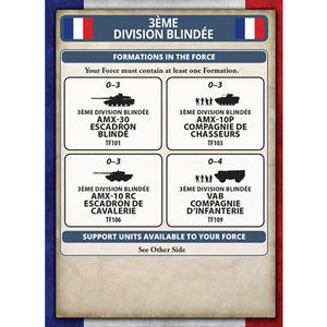 World War III: Team Yankee French VAB Transport Platoon New - Tistaminis