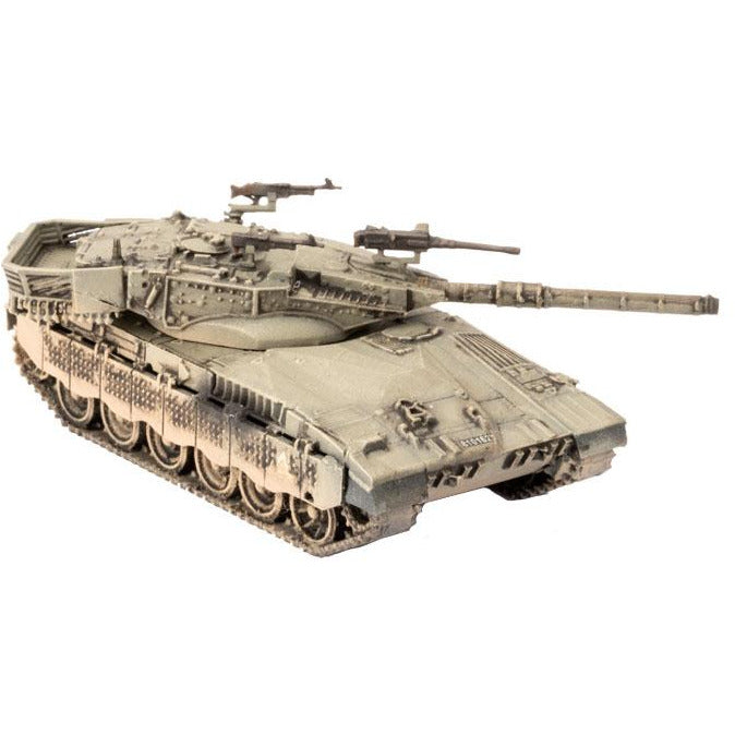 World War III: Team Yankee Israeli Merkava Tank Platoon (x5 Plastic) New - Tistaminis