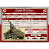 World War III: Team Yankee Warsaw Pact DANA SP 152mm (x3) New - Tistaminis