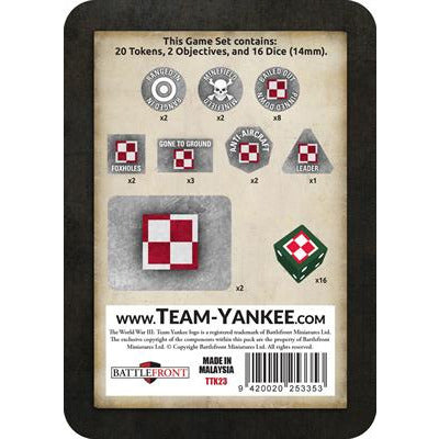 WWIII: Team Yankee Polish Gaming Set New - Tistaminis