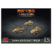 Flames Of War German Sd Kfz 250 Scout Troop New - Tistaminis