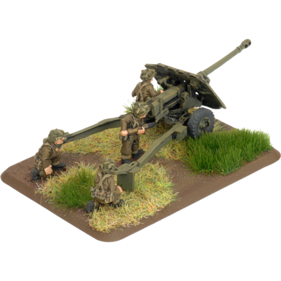 Flames of War British 17 pdr Anti-Tank Platoon (x4 Plastic) New - Tistaminis